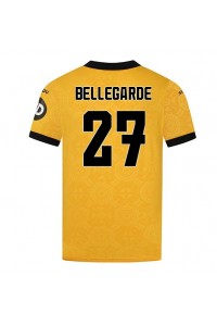 Wolves Jean-Ricner Bellegarde #27 Fotballdrakt Hjemme Klær 2025-26 Korte ermer